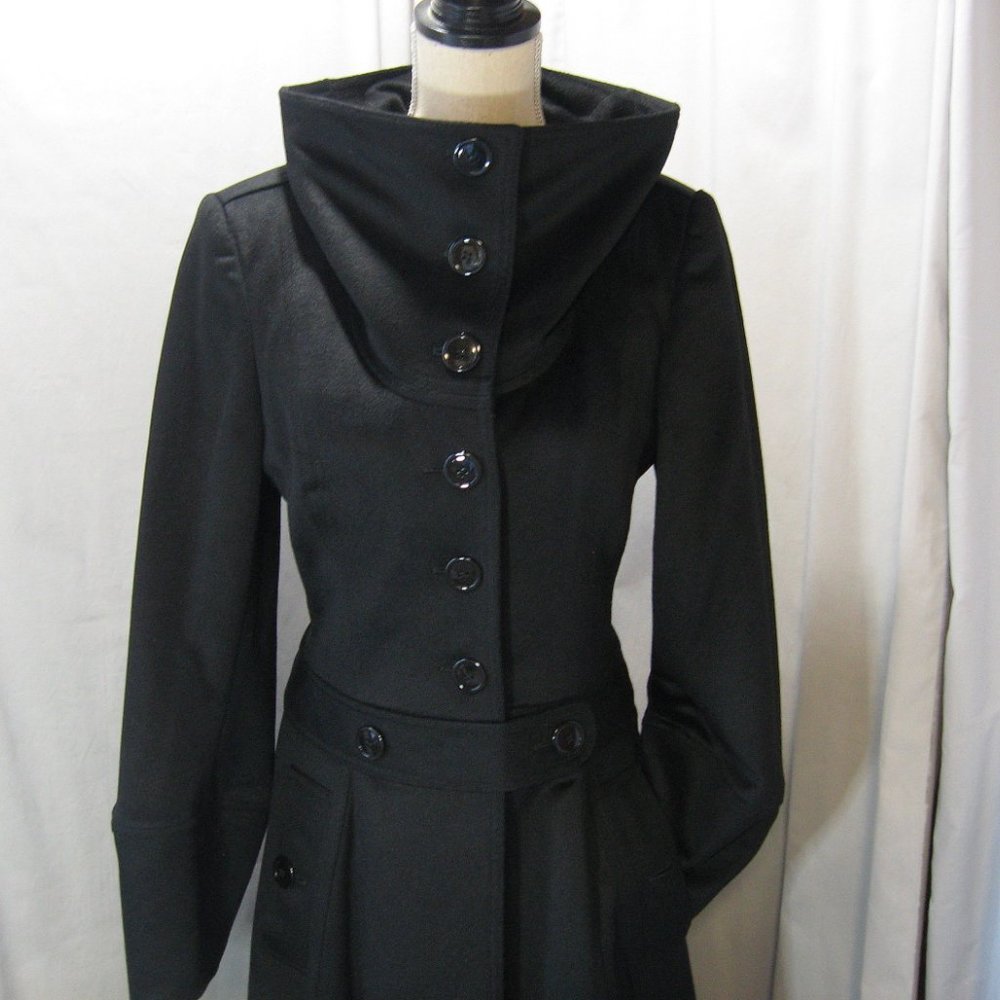 Burberry Black Cashmere Coat